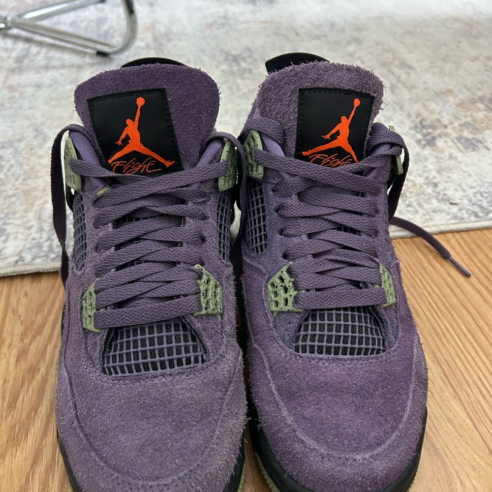 Air Jordan 4 Retro 'Canyon Purple Womens size 7.5 - Picture 4 of 6
